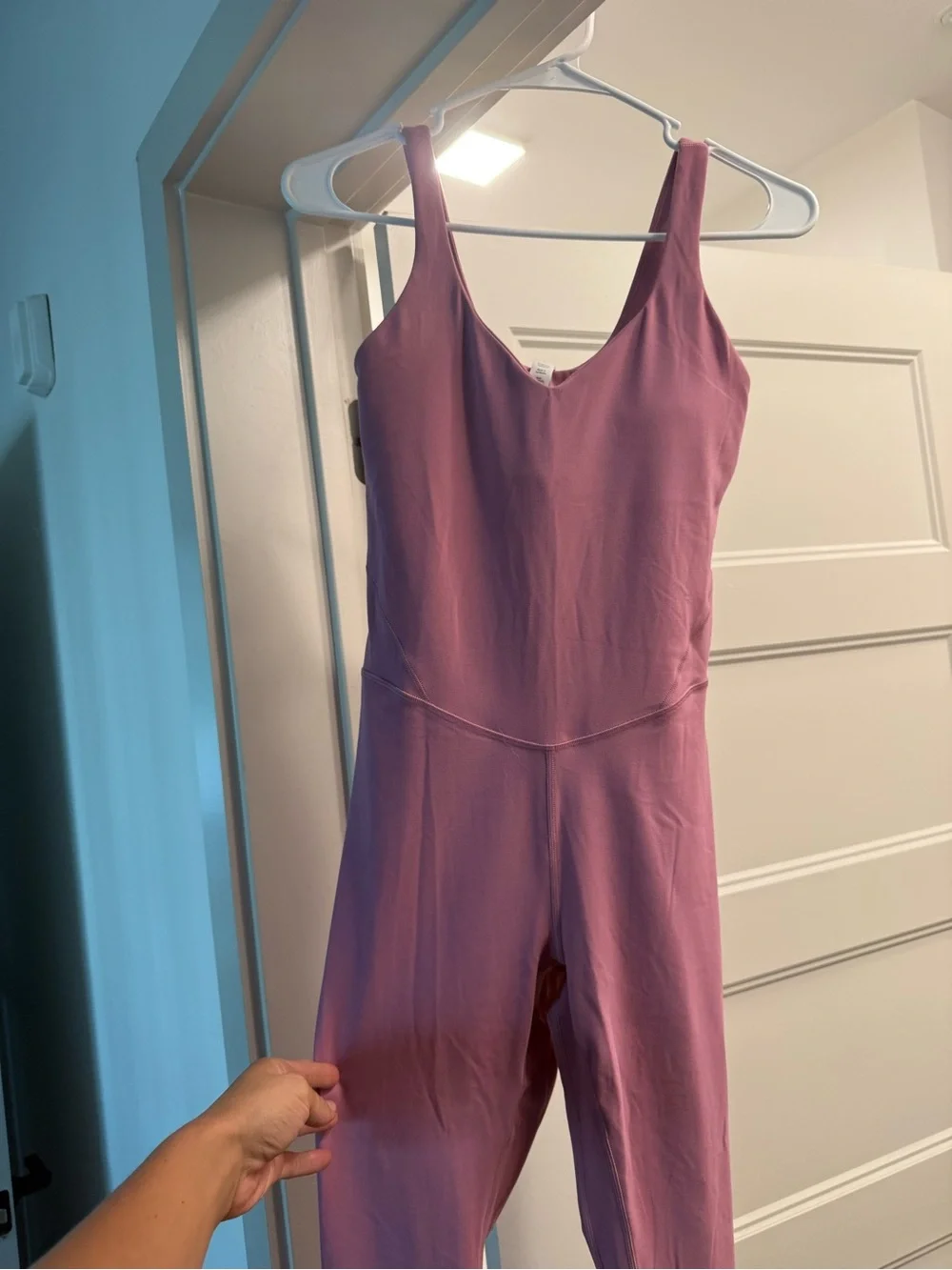 lululemon athletica Sleeveless Rose-Pink Jumpsuit